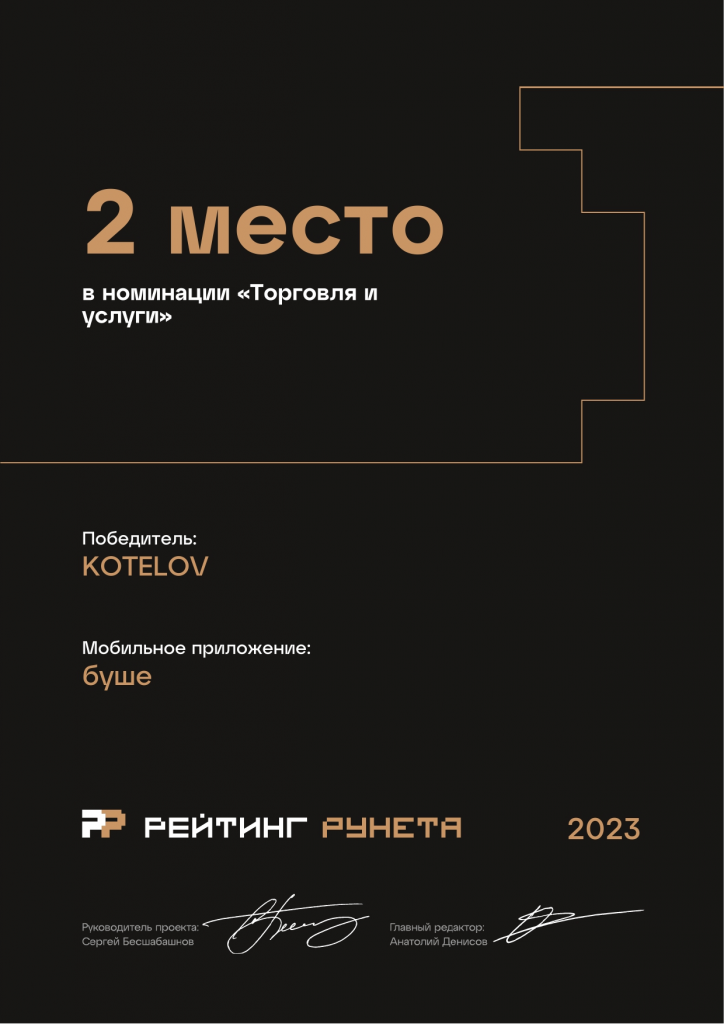 ТОП-2 Рейтинг Рунета 2023
